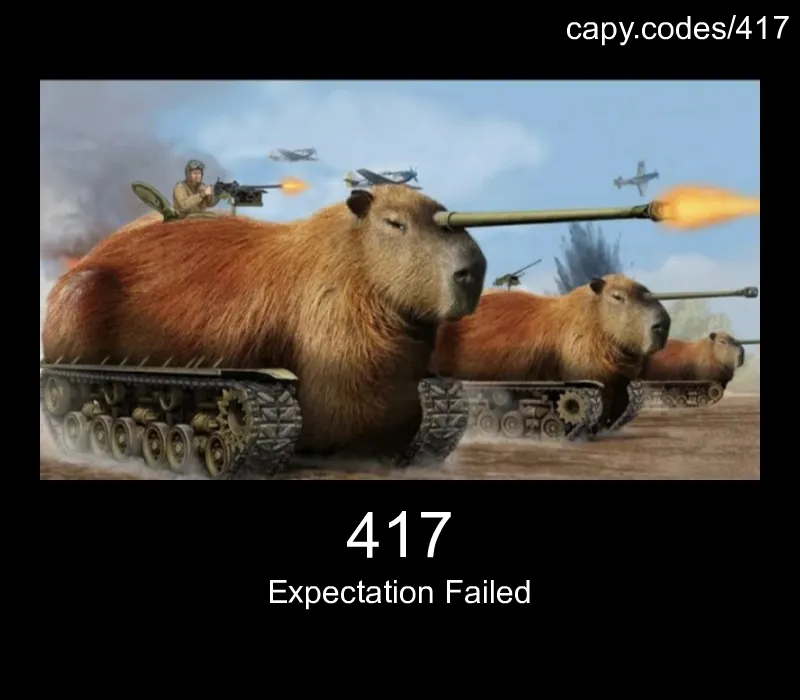 417 - Expectation Failed